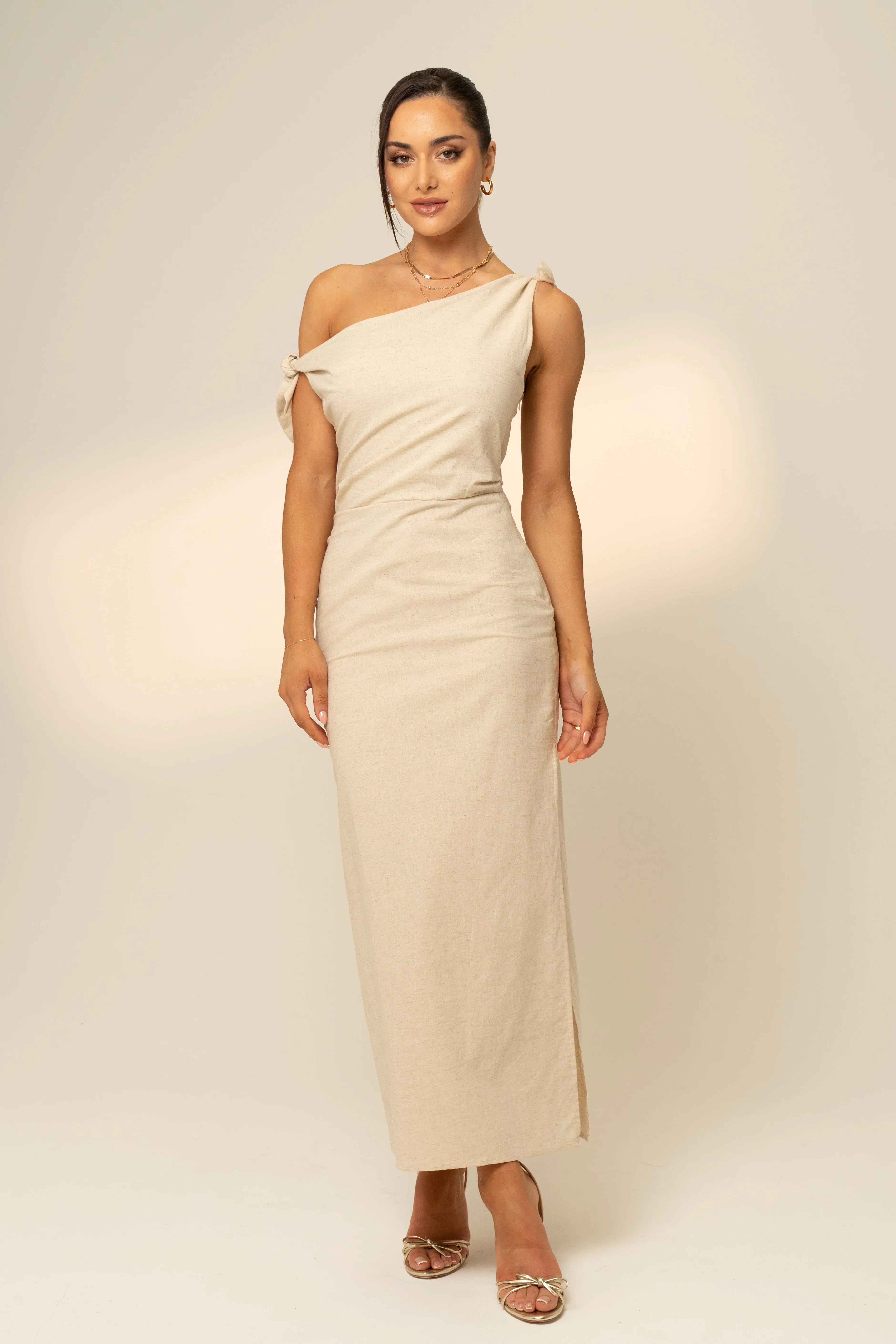 Ashley Drop Shoulder Midi Dress
