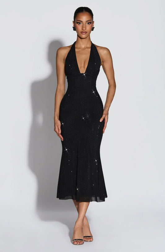 Sonora Midi Dress - Black