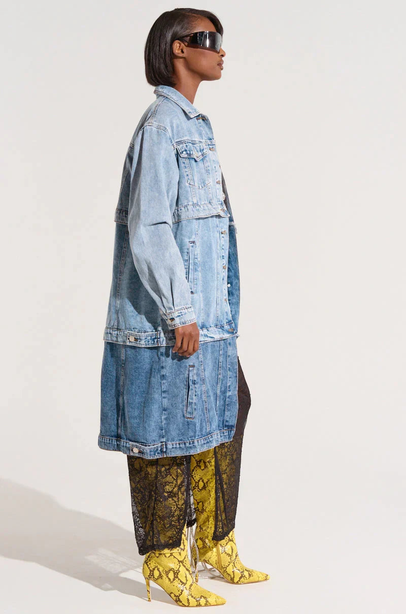 Pull Up Layered Trench