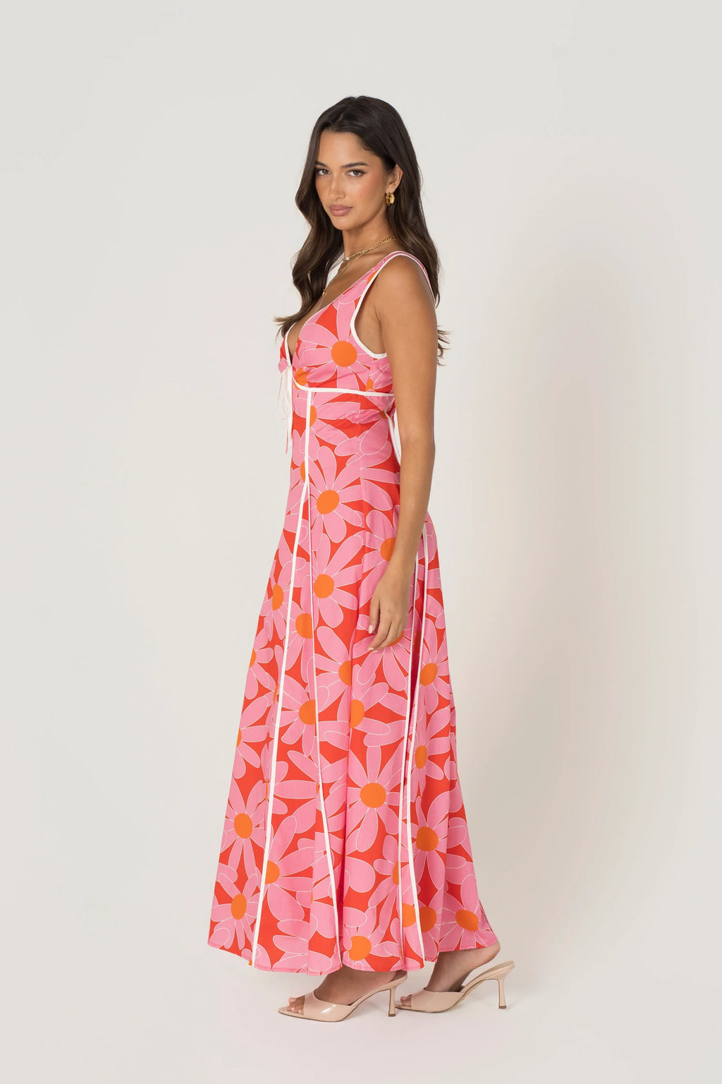 Quinley Print Sleeveless Maxi Dress
