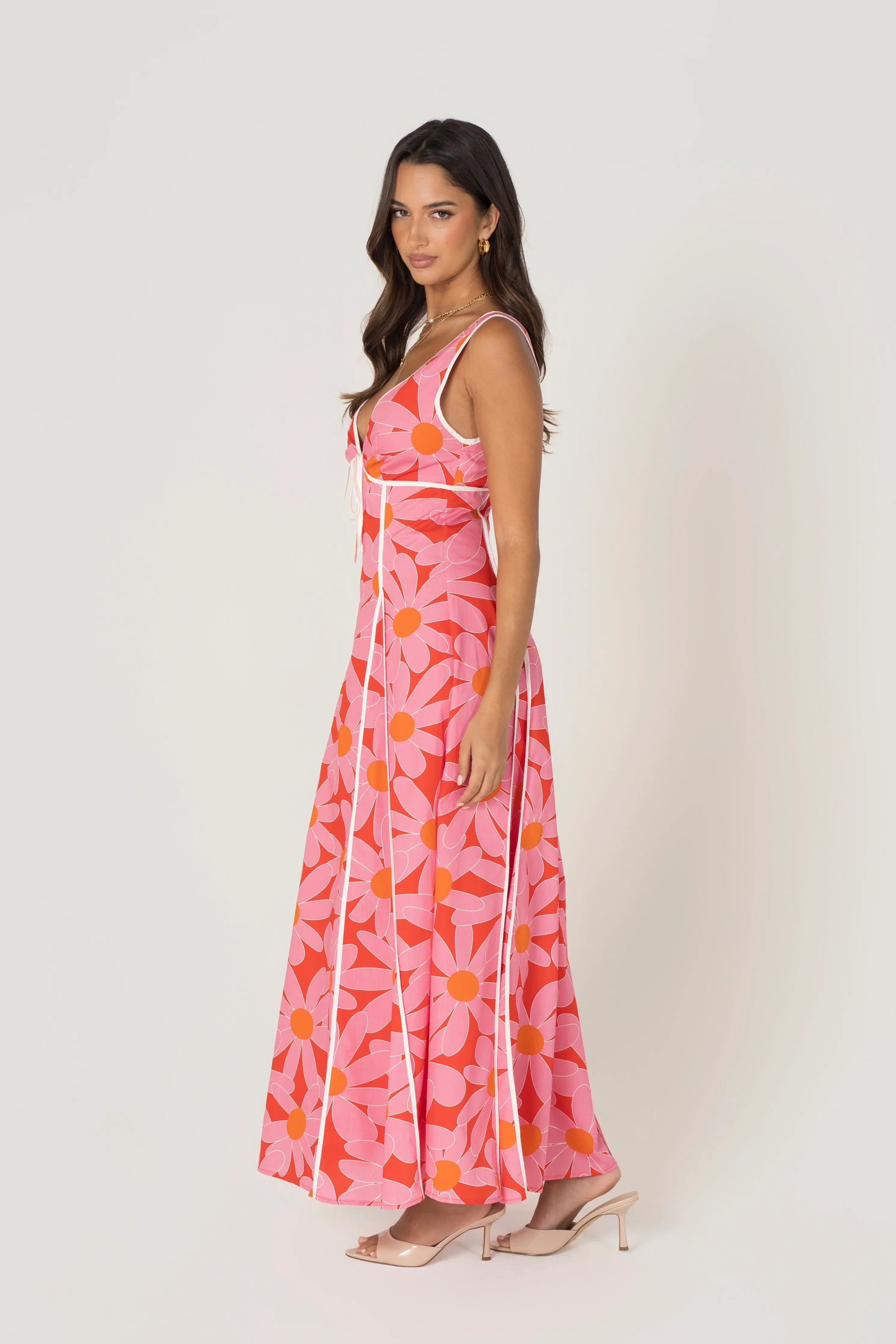 Quinley Print Sleeveless Maxi Dress