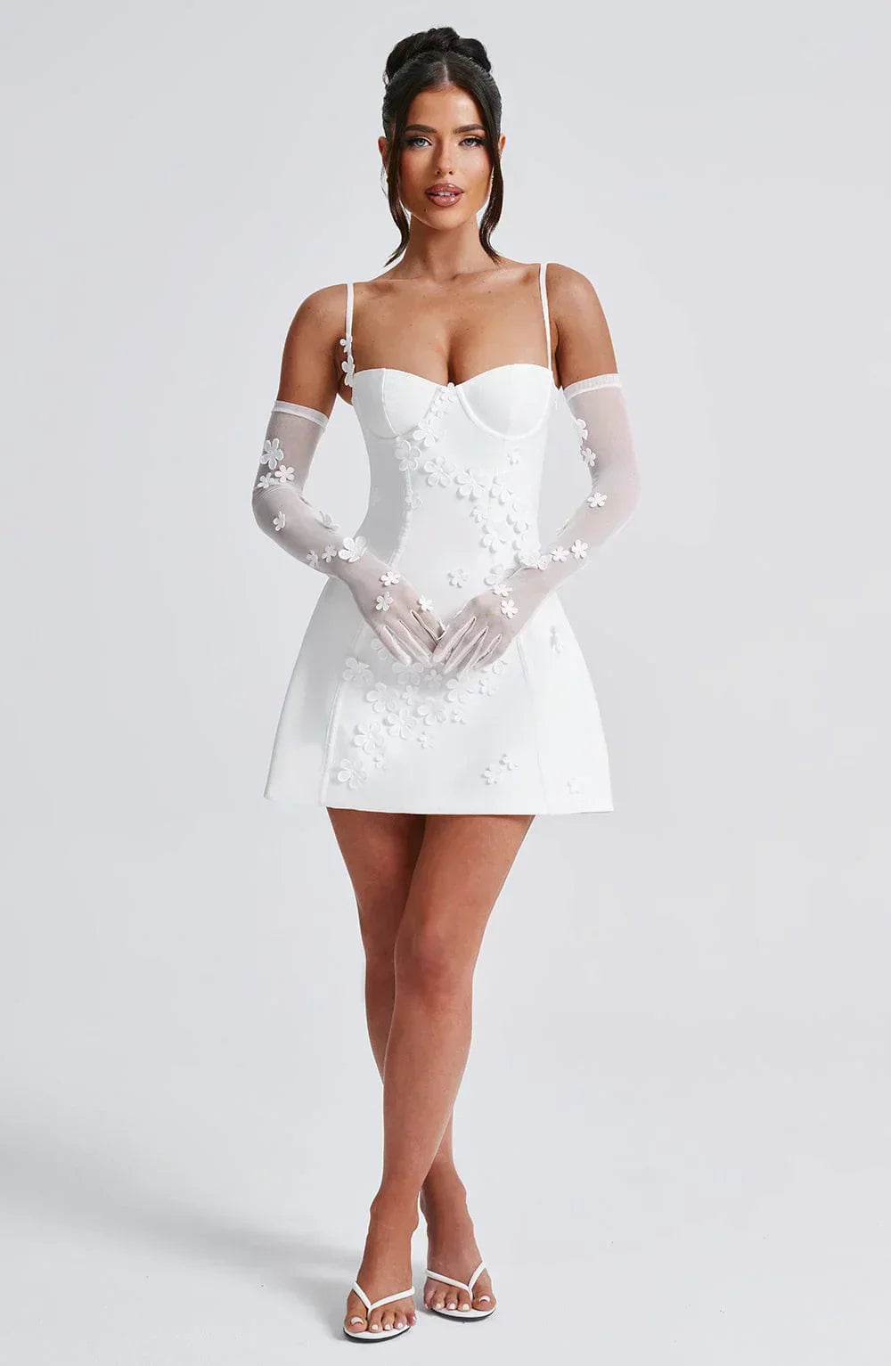 Dalary Mini Dress - Ivory