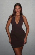 Feelings For You Mini Dress Chocolate