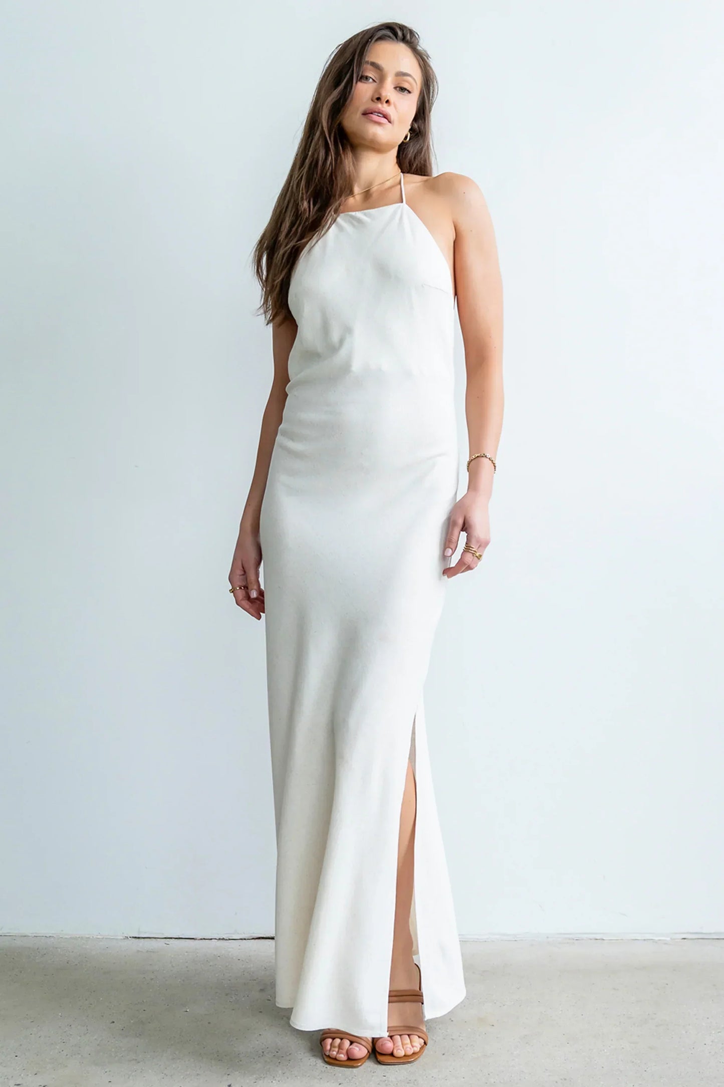Winnie Halter Maxi Dress