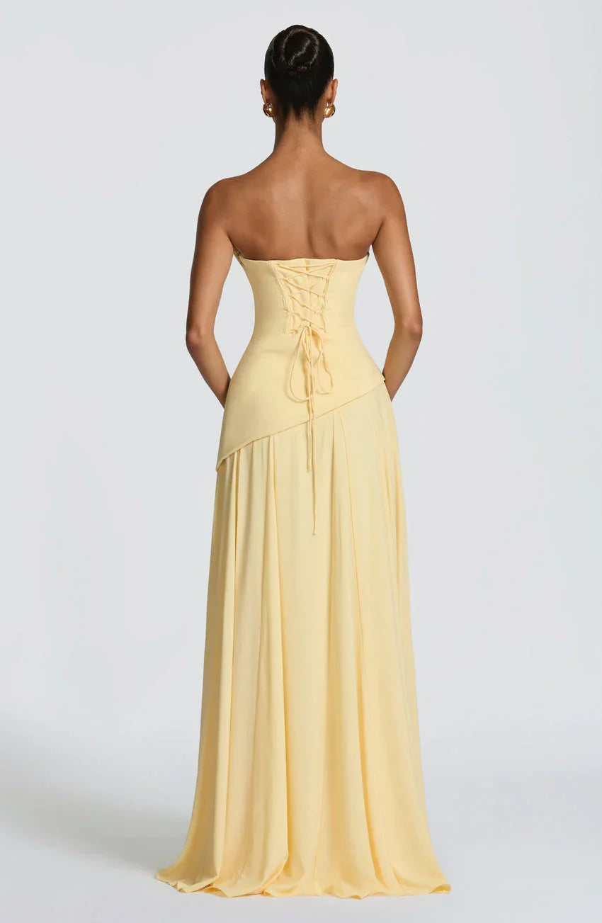 Patricia Maxi Dress - Lemon
