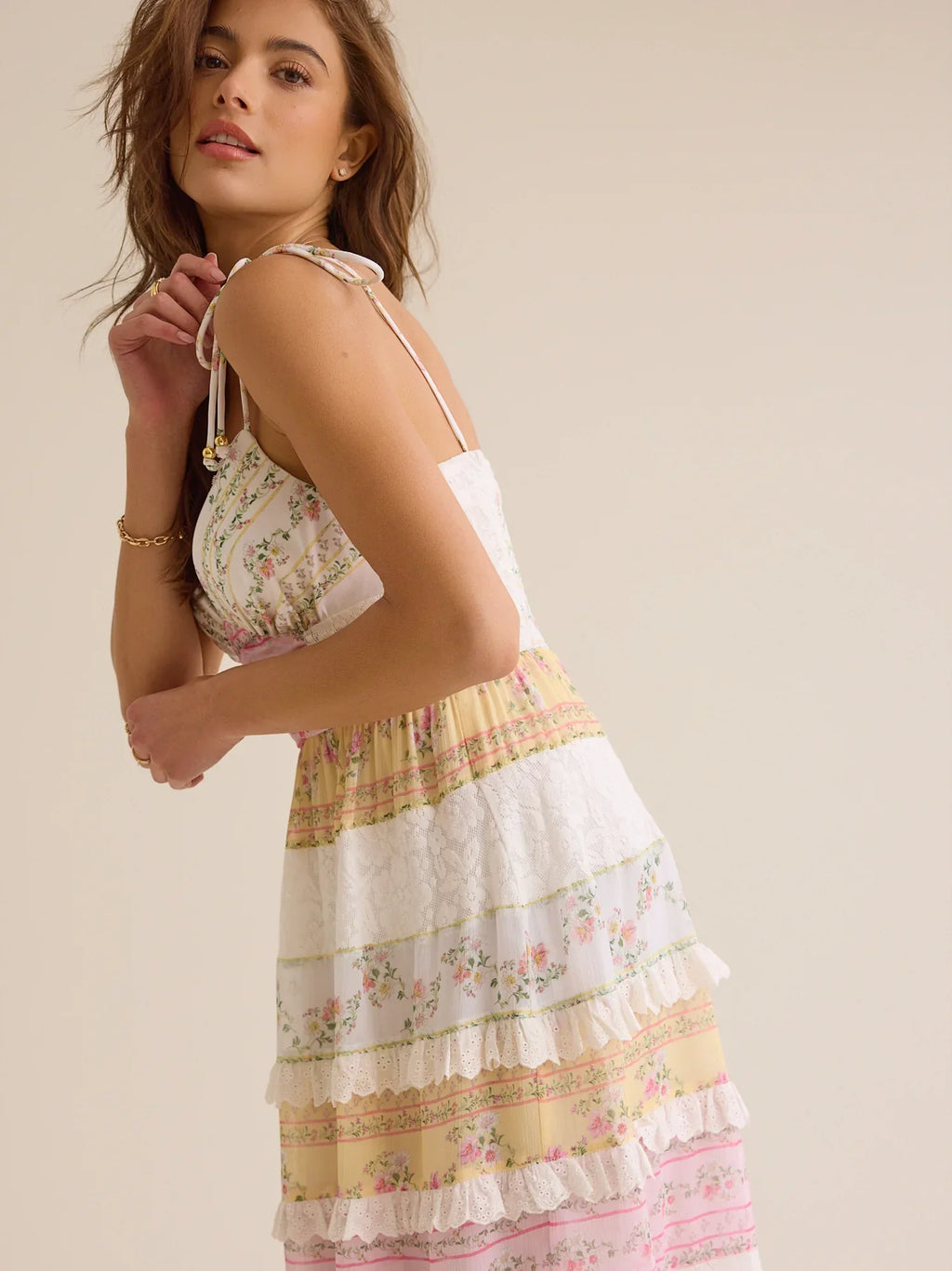 Adalea Floral Maxi Dress