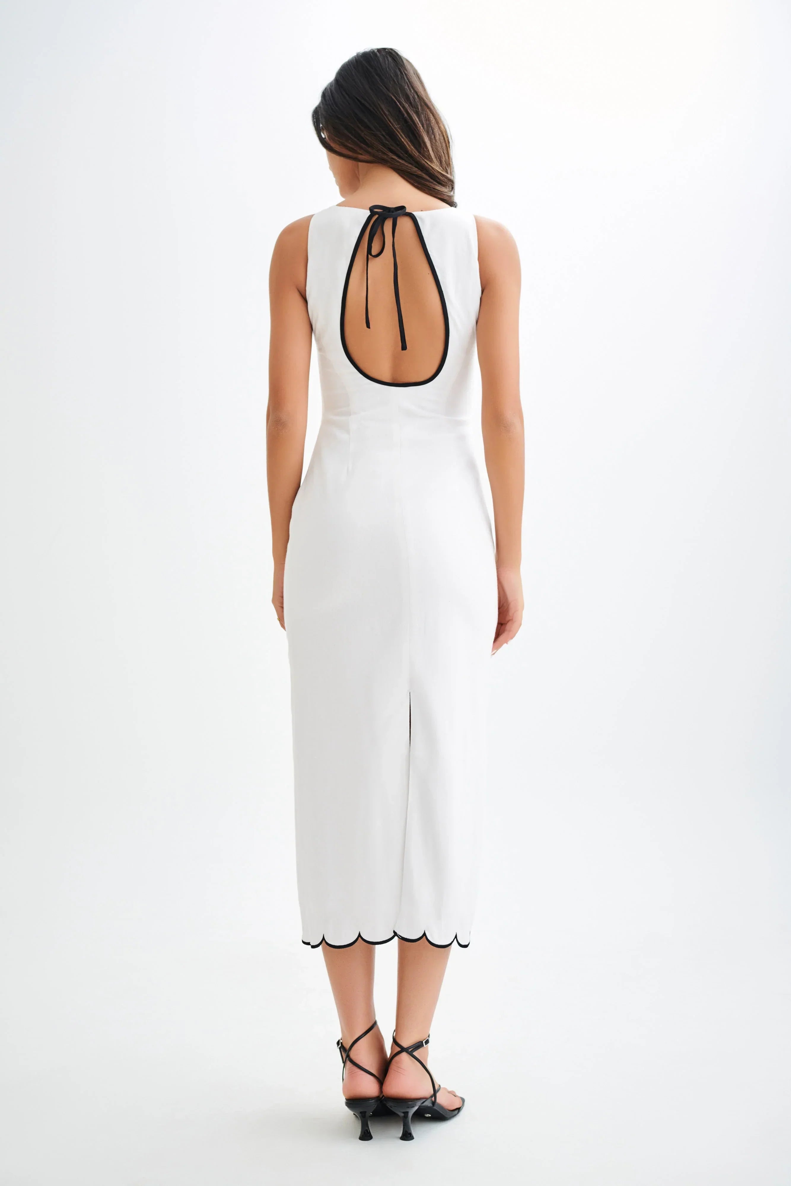 Sofiane Linen Midi Dress