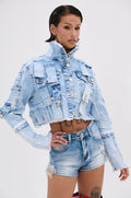 Arianne Patchwork Denim Jacket