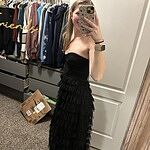 Lovers In Paris Strapless Tulle Maxi Dress Yellow