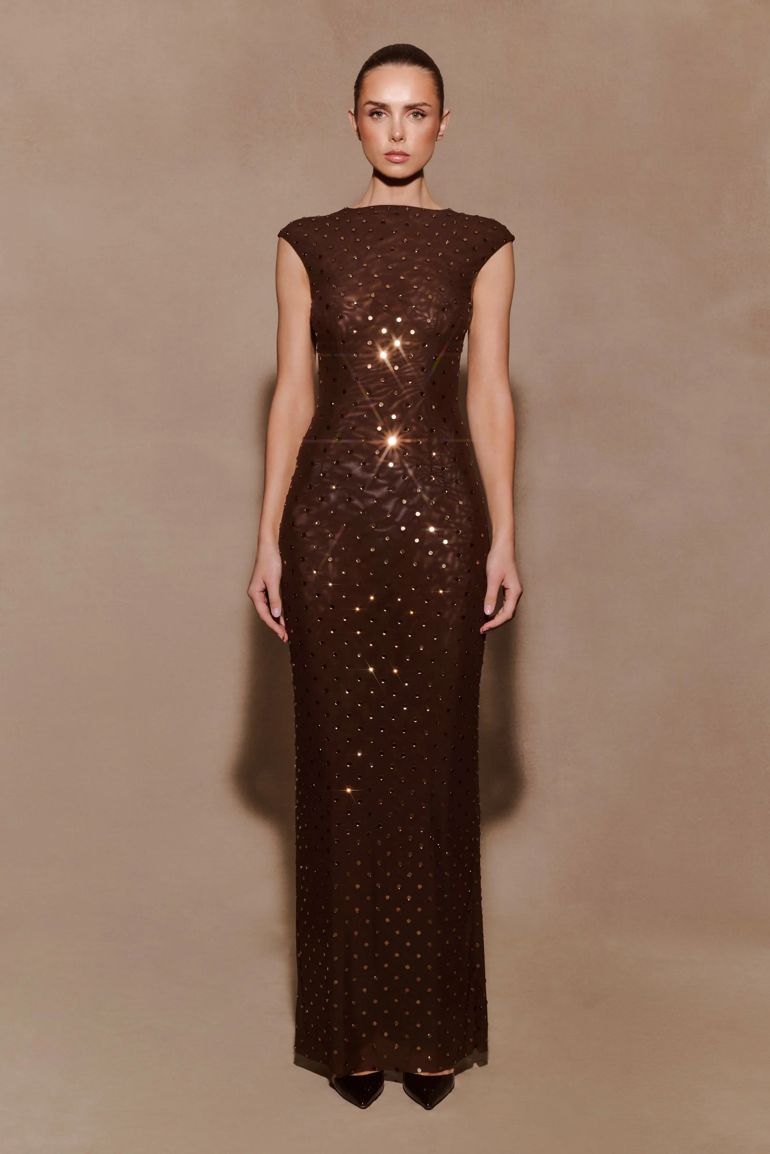 Samara Diamante Maxi Dress