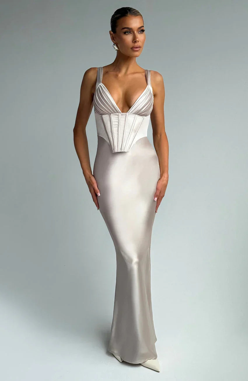 Shae Maxi Dress - Shell