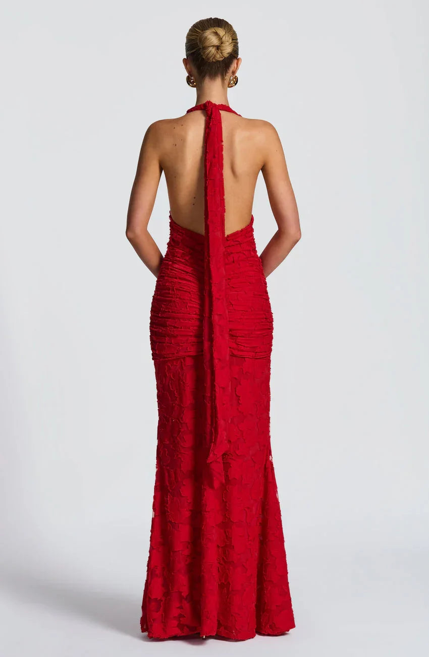 Guinevere Maxi Dress - Red