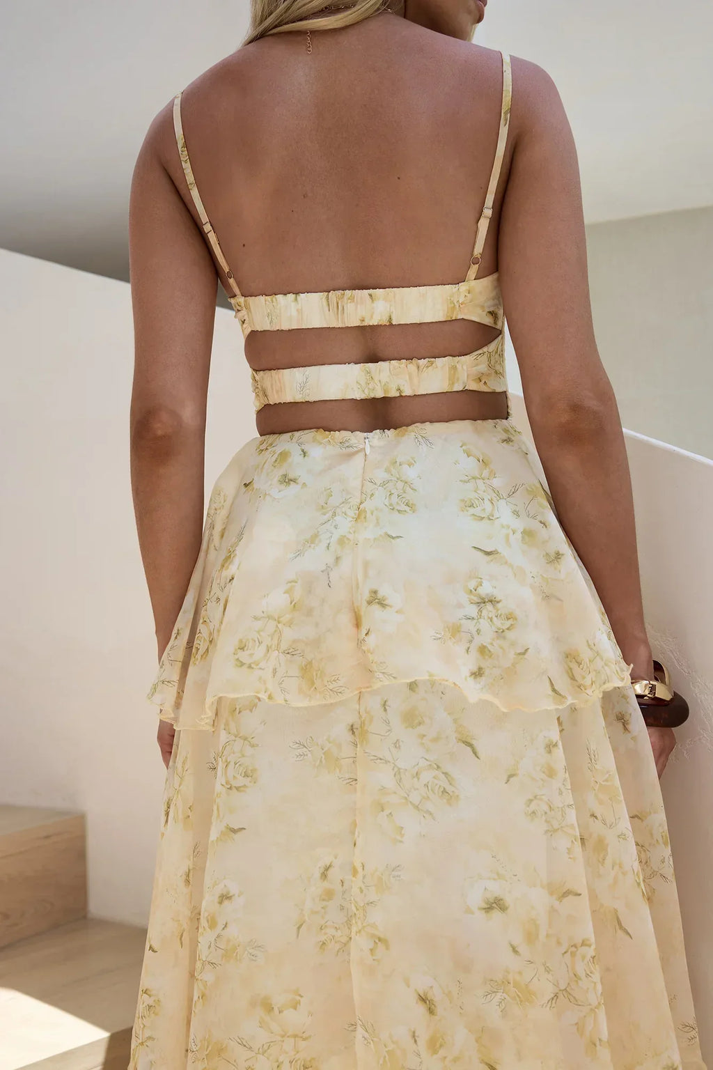 Shining Suns Maxi Dress Yellow