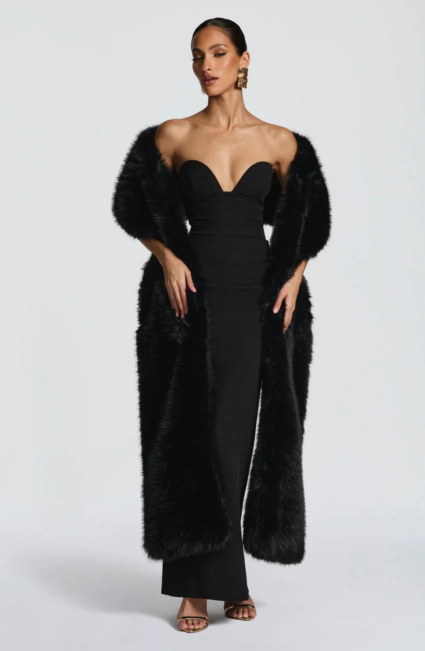 Lindsey Maxi Dress - Black