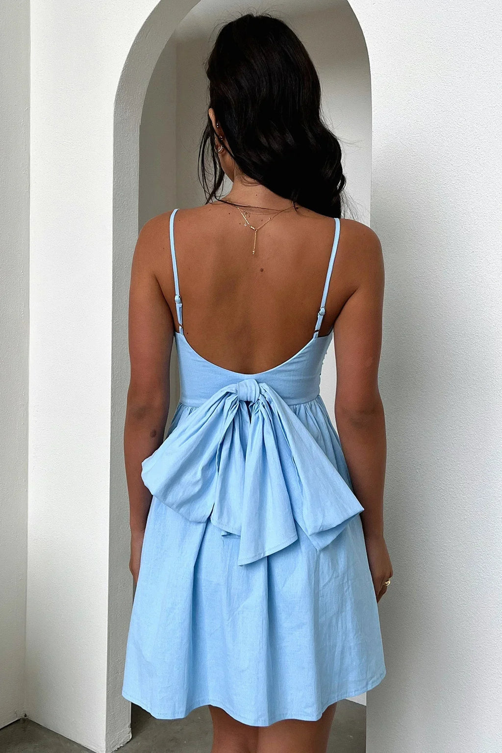 Miley Mini Dress - Blue