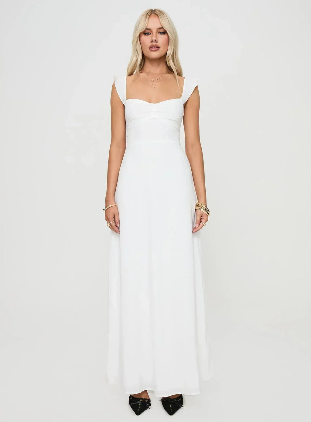 Landon Maxi Dress White