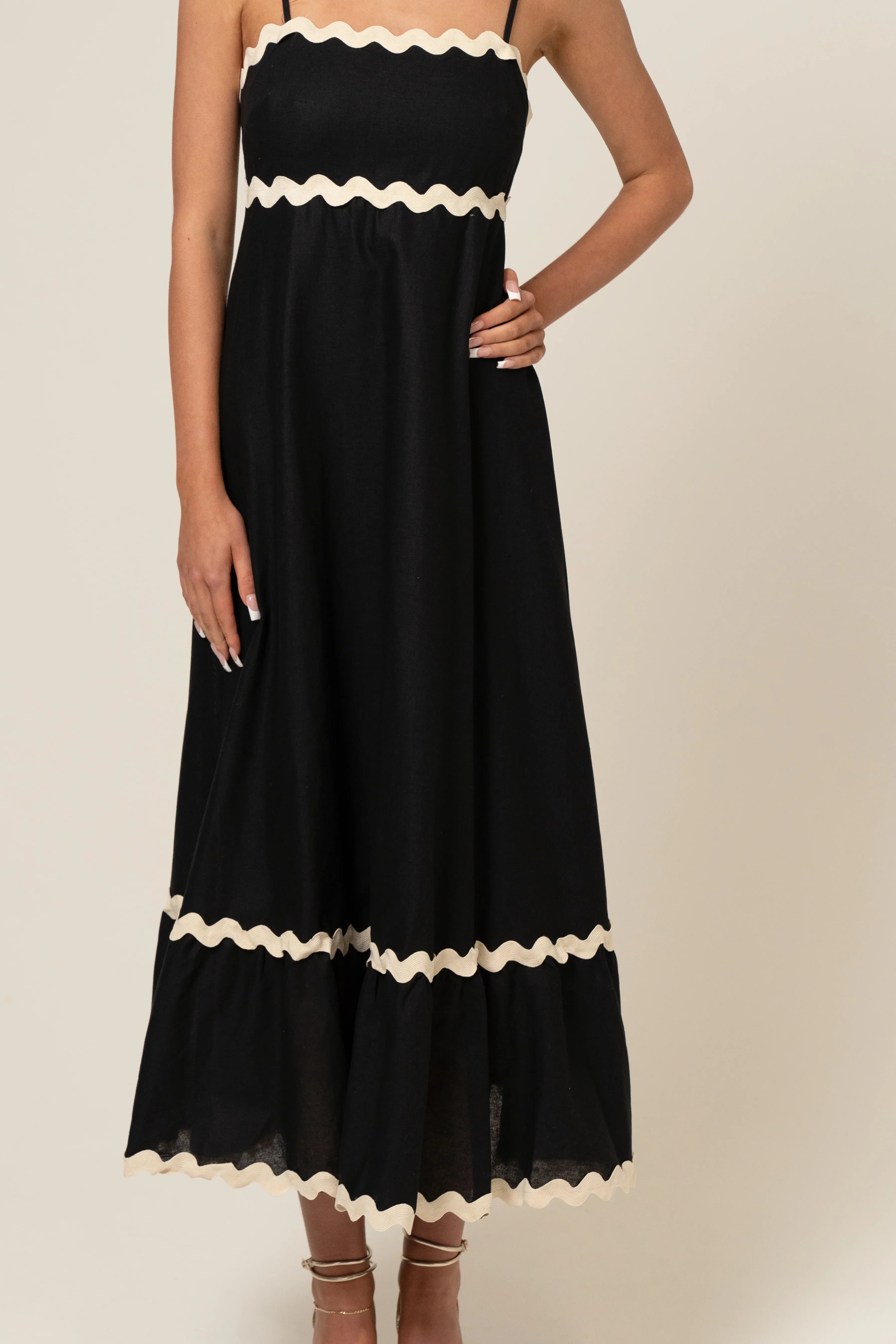 Millie Ric-Rac Summer Maxi Dress