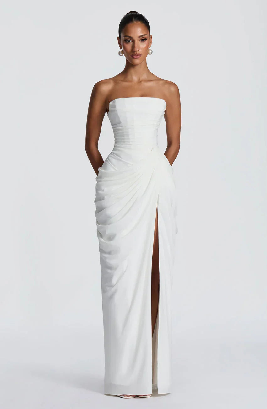 Cyra Maxi Dress - Ivory