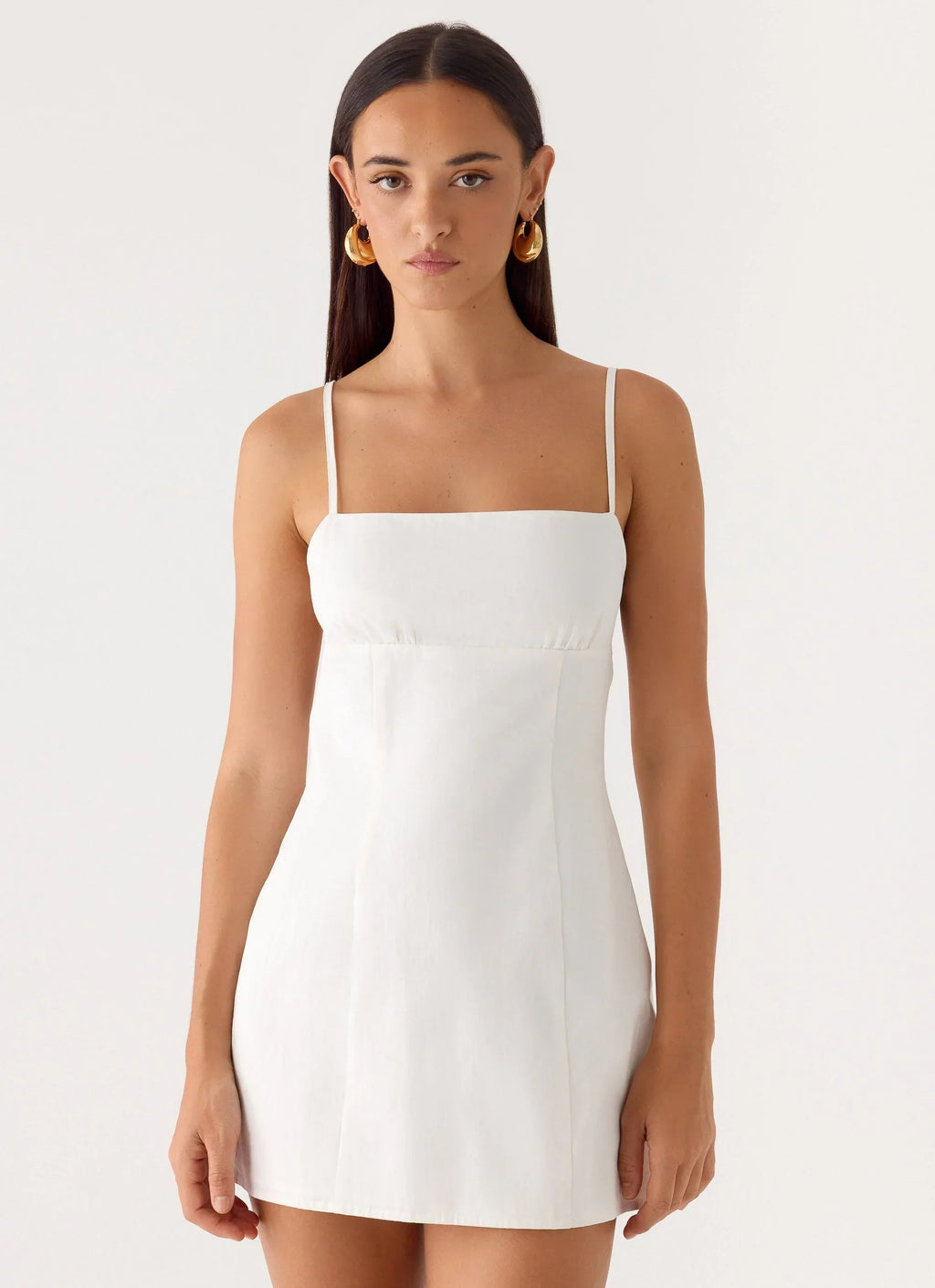 Second Sun Mini Dress White
