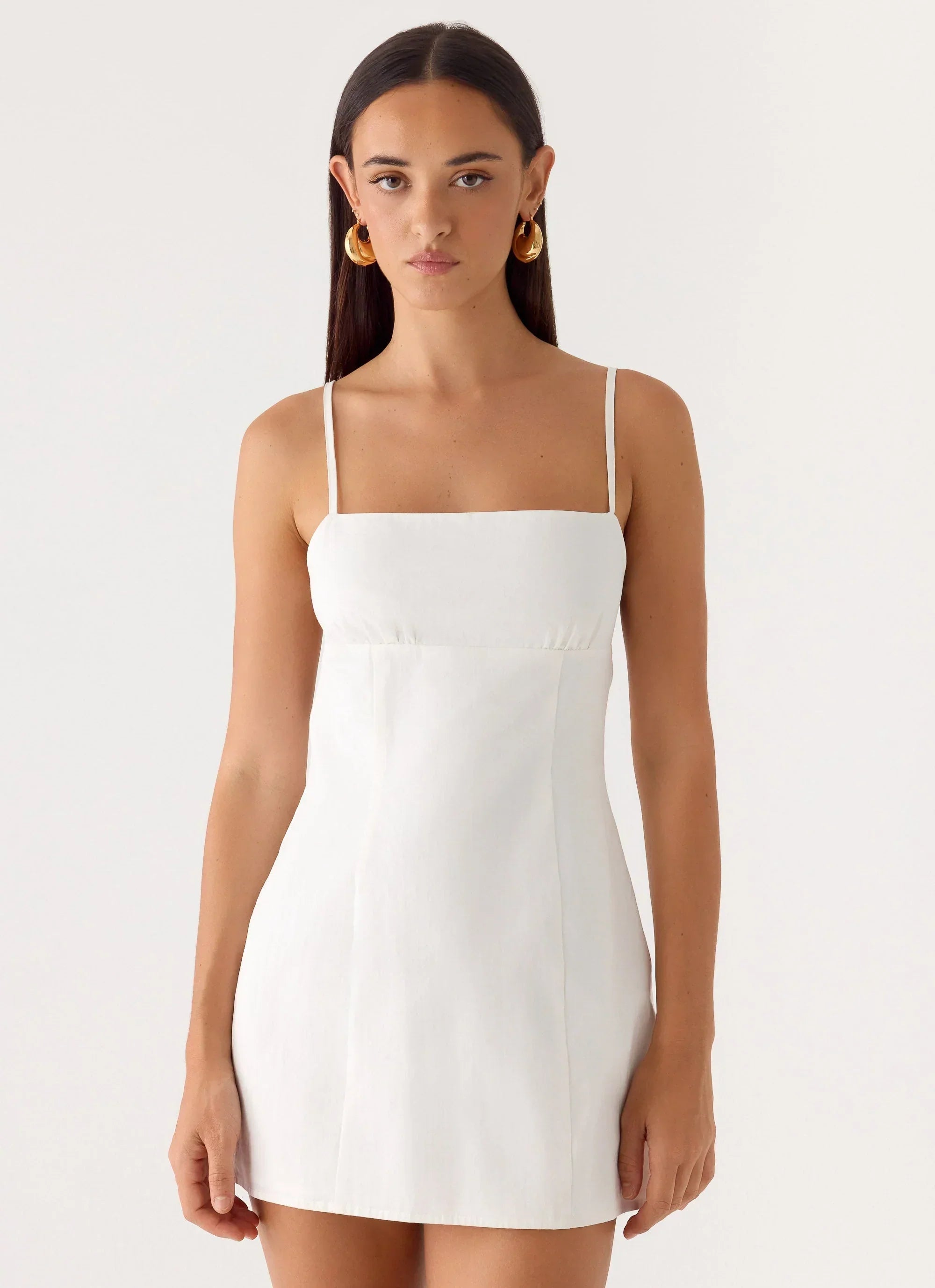 Second Sun Mini Dress White