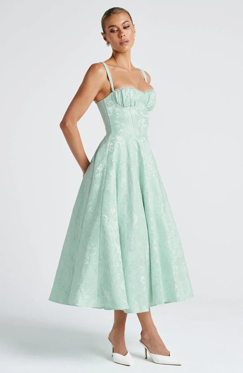 Amity Midi Dress - Mint