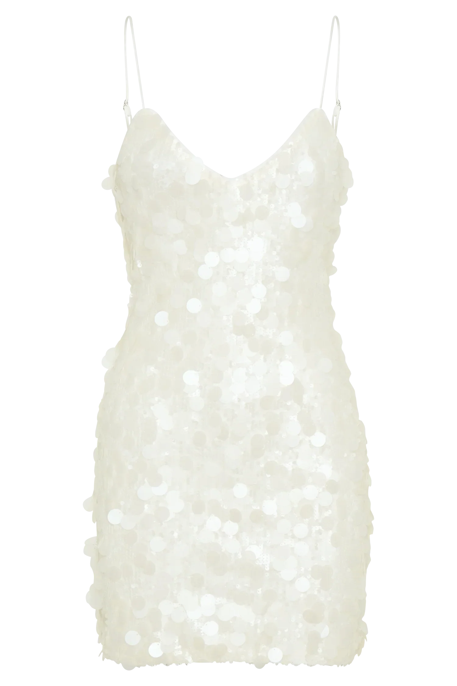 Romilly Sequin Mini Dress - Ivory