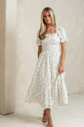 Travis Floral Midi Dress