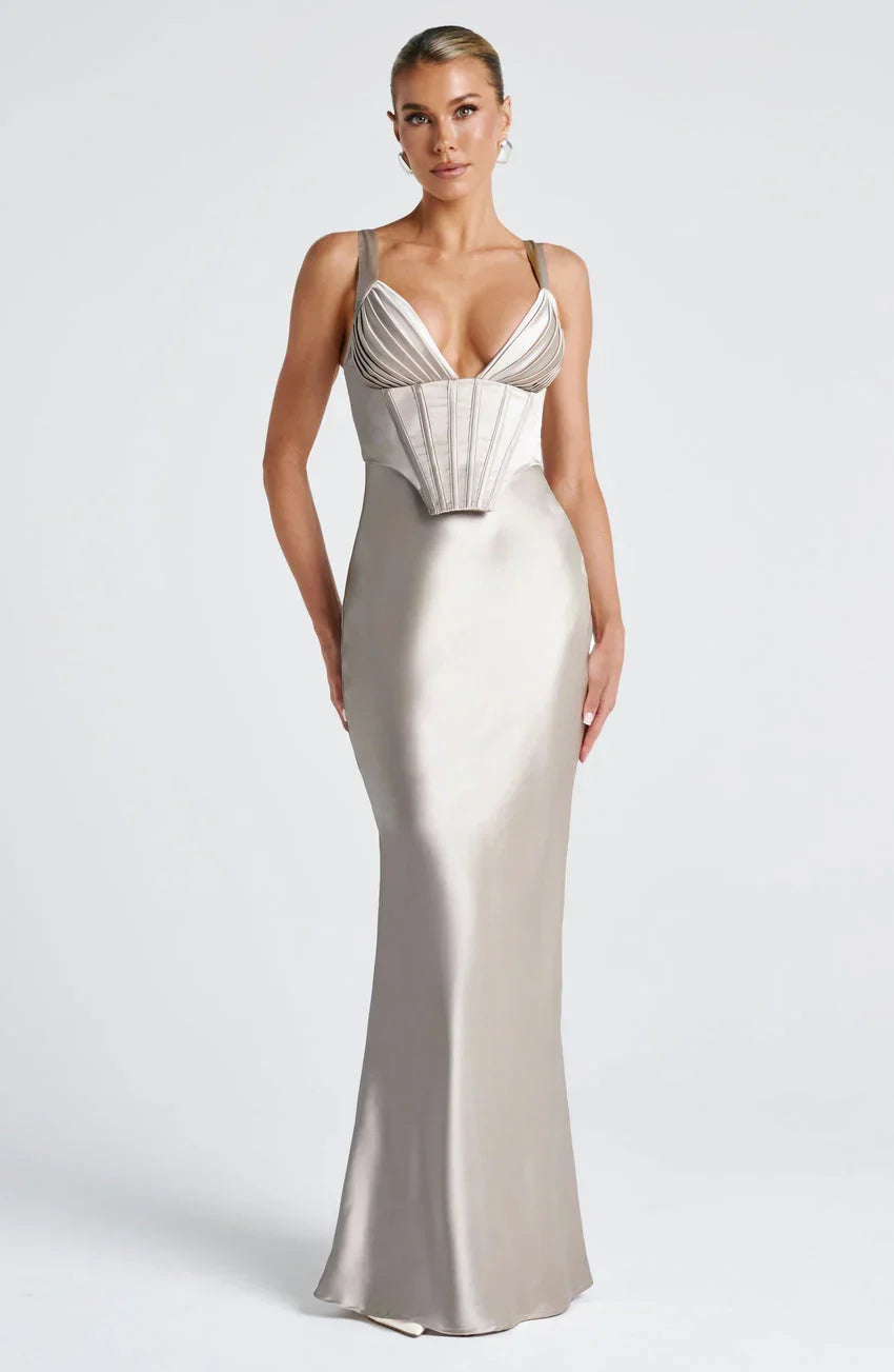 Shae Maxi Dress - Shell