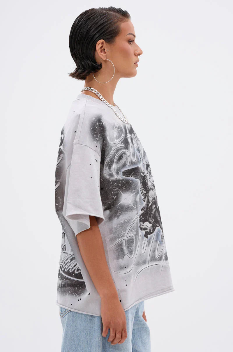 Bounce Back Oversized Tee