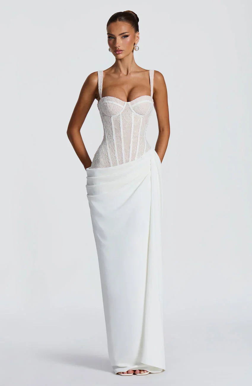 Seren Maxi Dress - Ivory