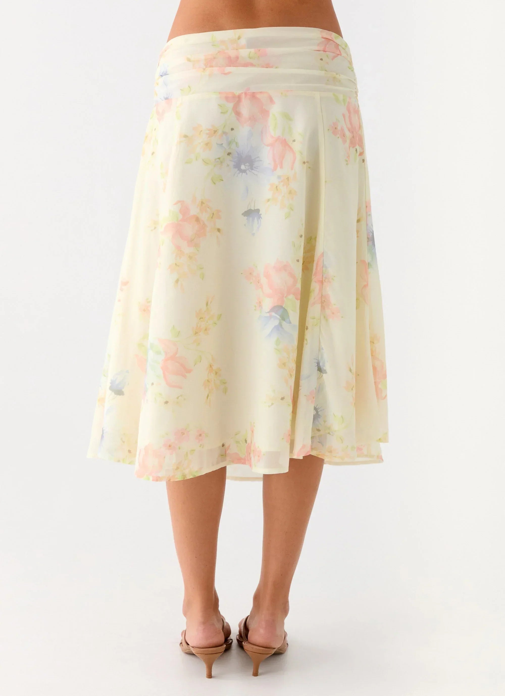 Valley Midi Skirt Spring Meadow