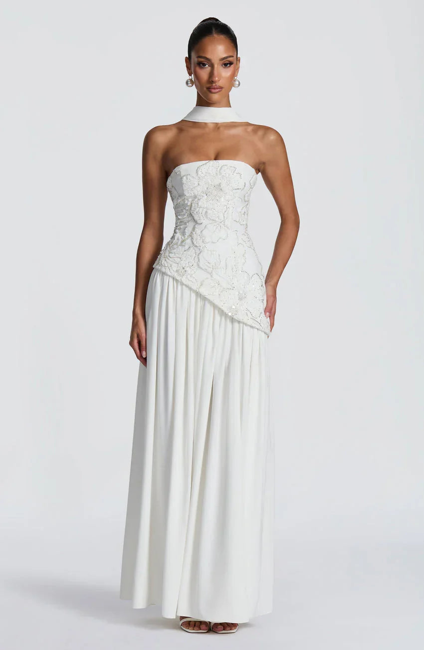 Anneliese Maxi Dress - Ivory