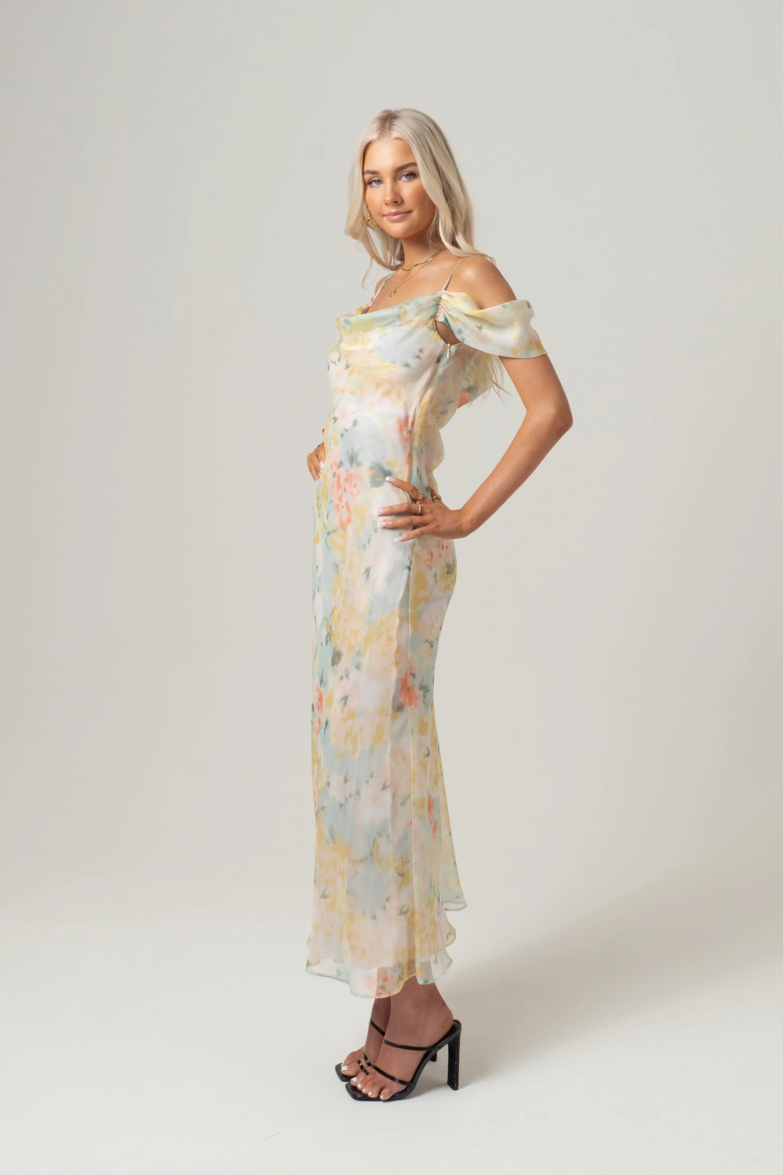 Juliette Off Shoulder Maxi Dress