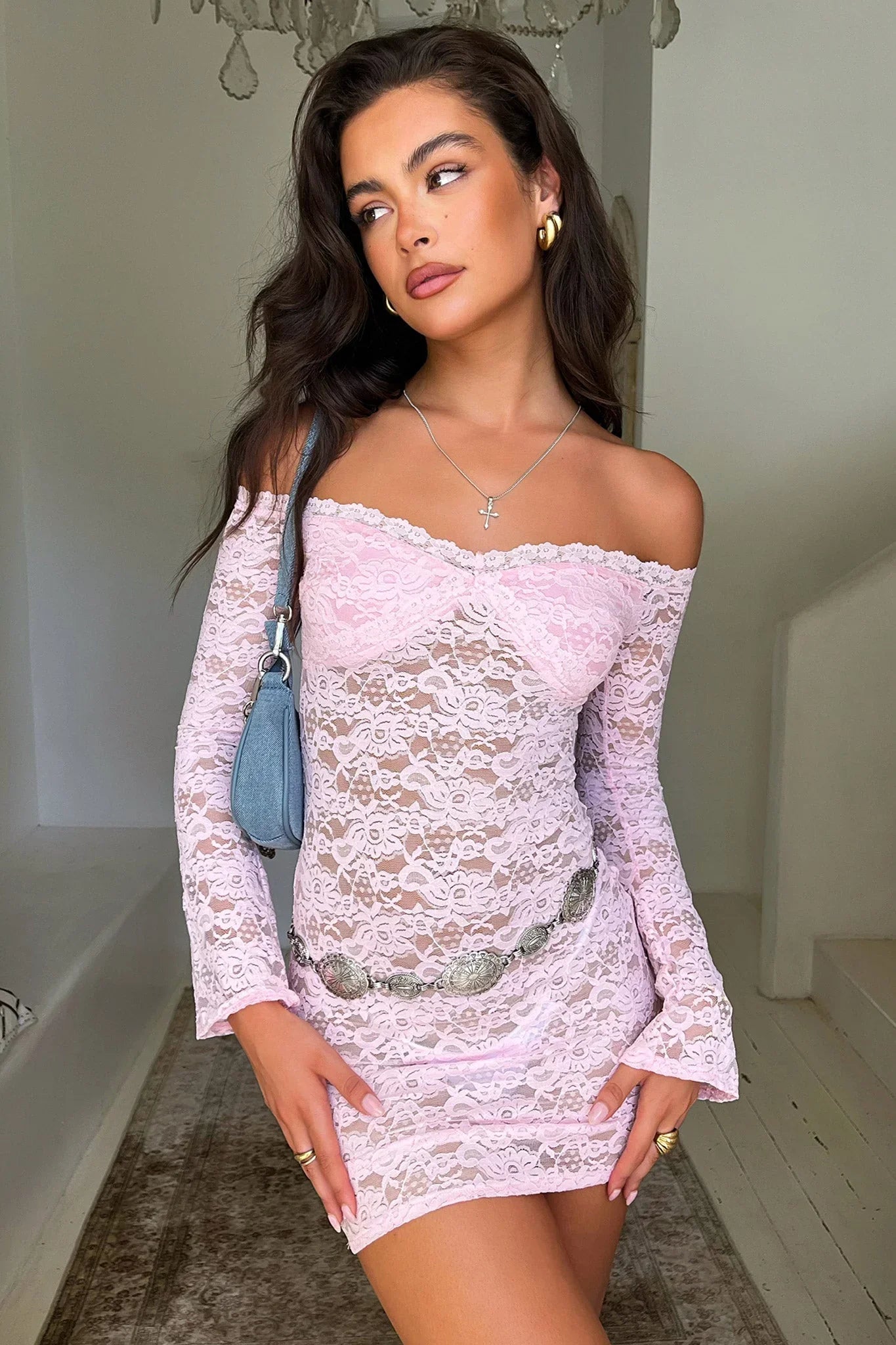 Zila Dress - Baby Pink