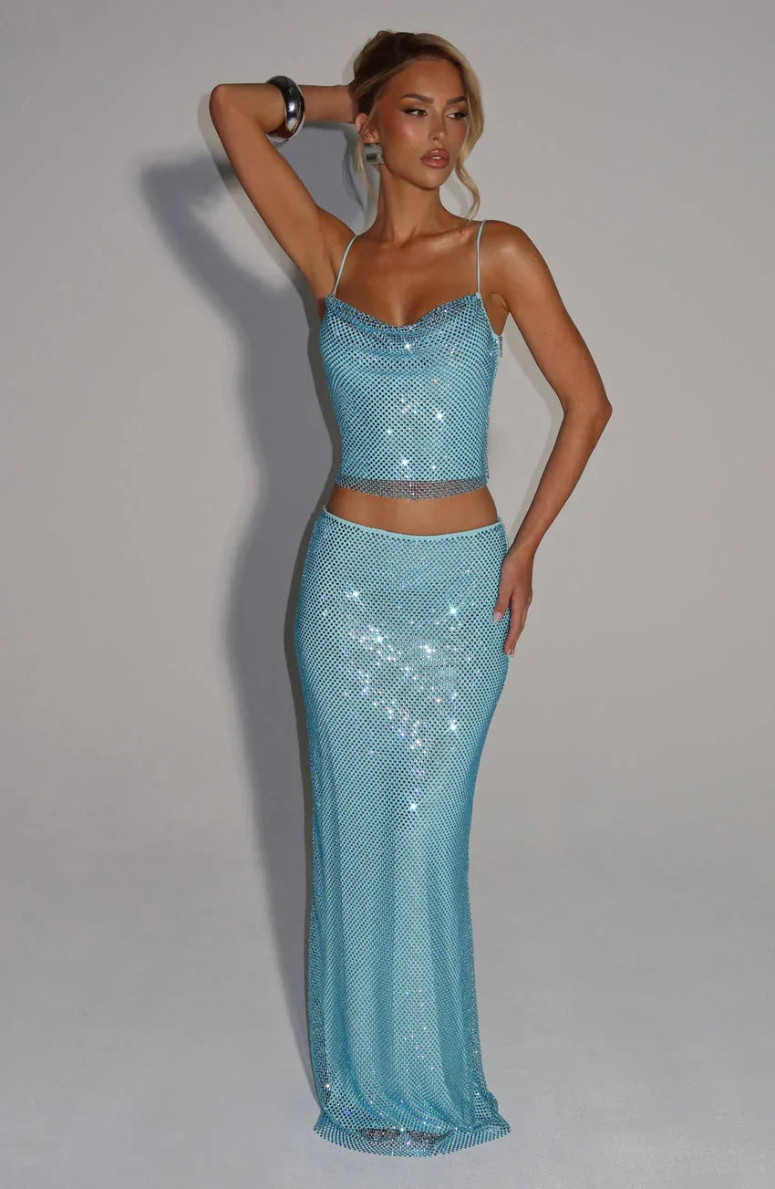 Nora Top - Aqua