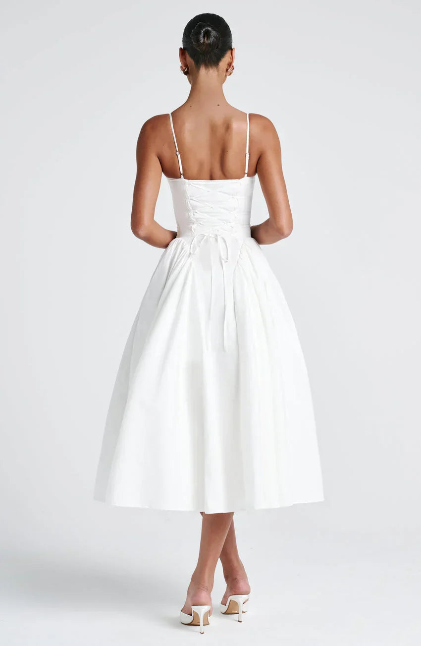 Emerson Midi Dress - Ivory