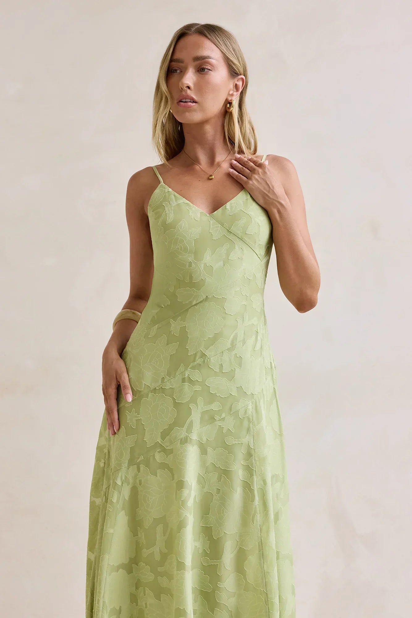 Dancing Spark Maxi Dress Sage