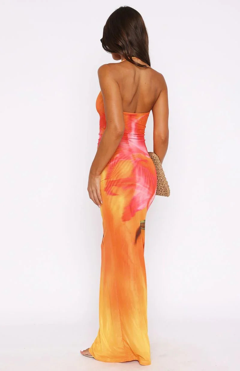 Sunset Garden Maxi Dress