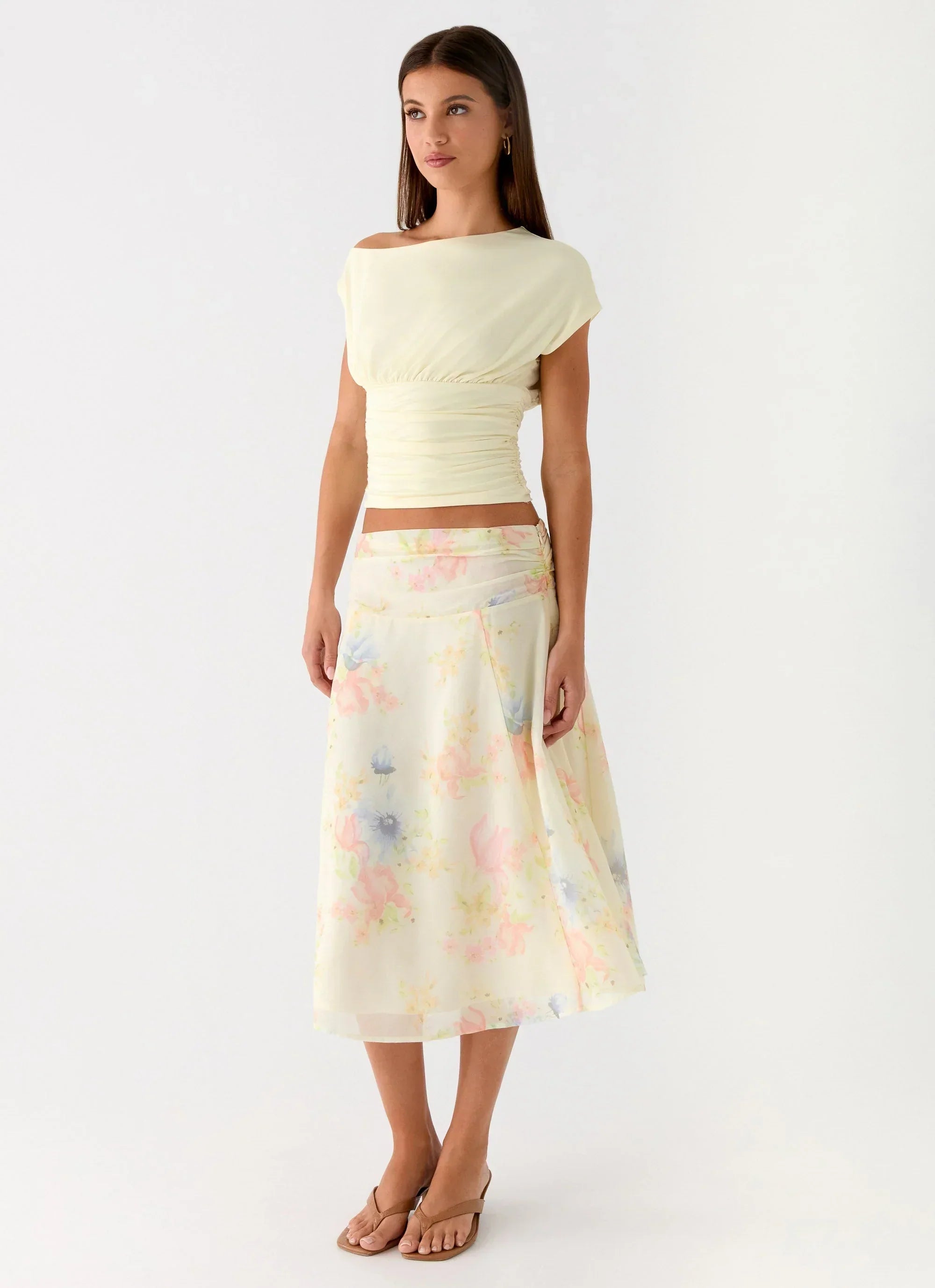 Valley Midi Skirt Spring Meadow