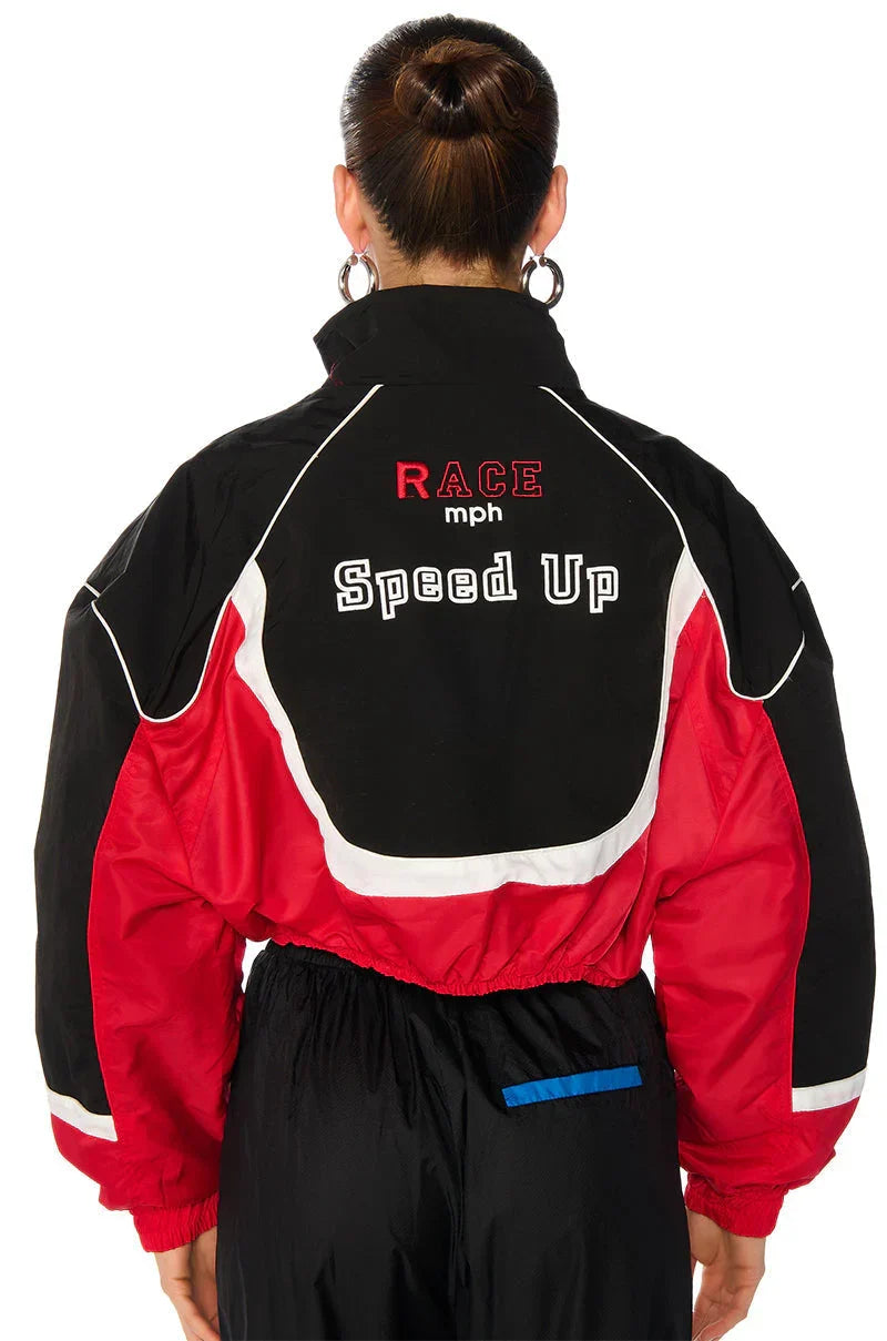 Hamilton Nylon Racing Bomber Jacket