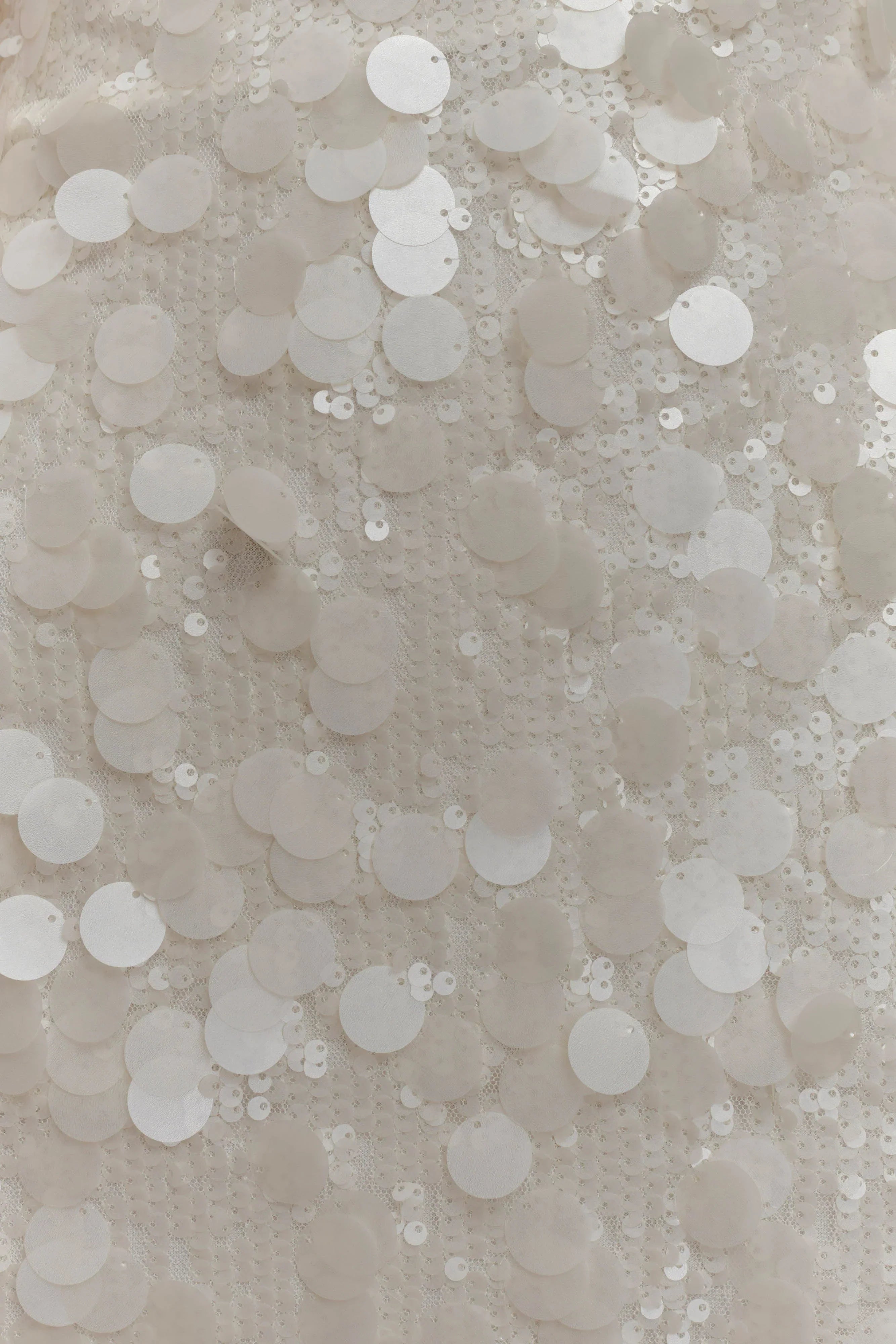 Romilly Sequin Mini Dress - Ivory