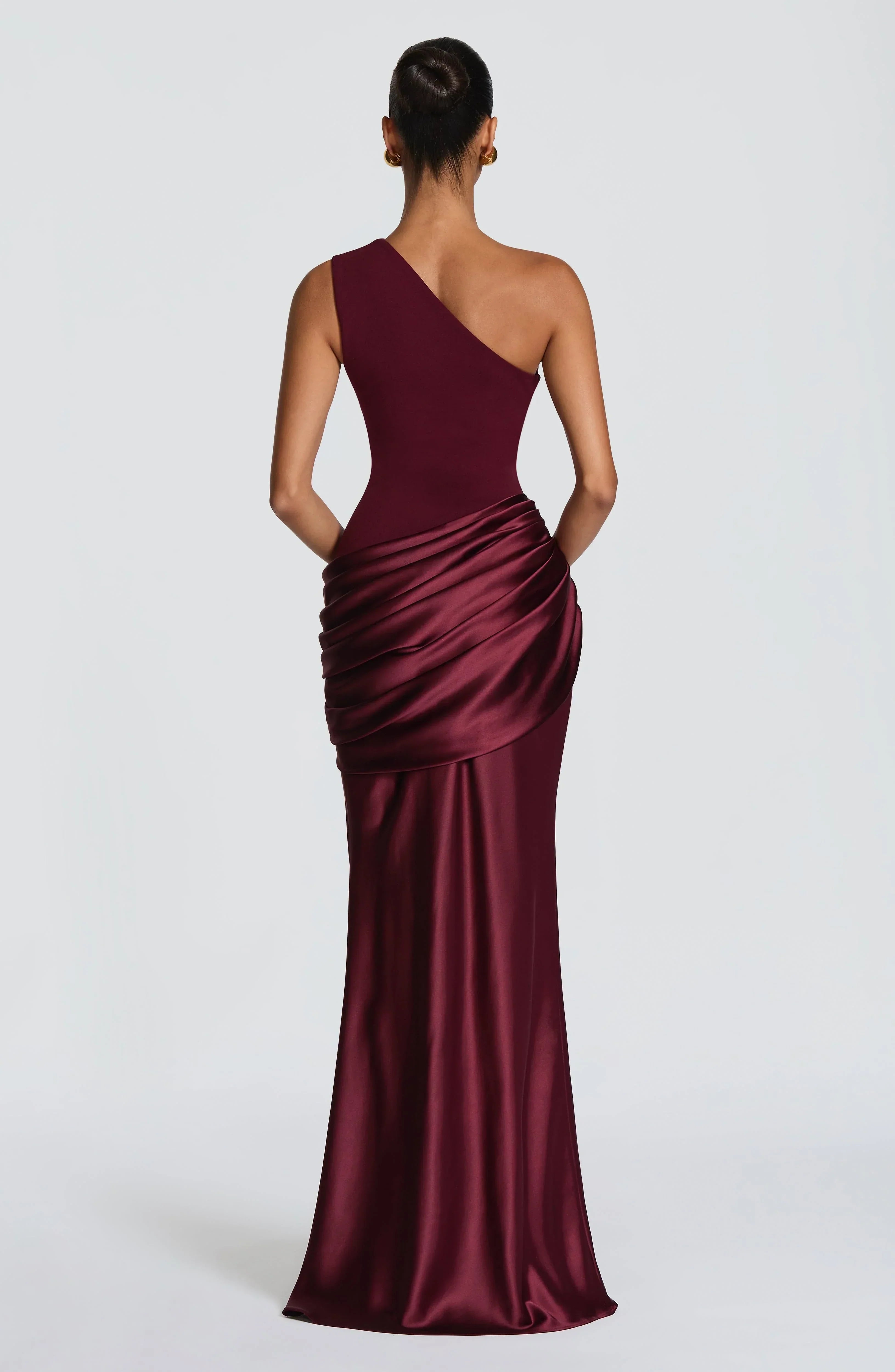 Sadona Maxi Dress - Cherry Lacquer