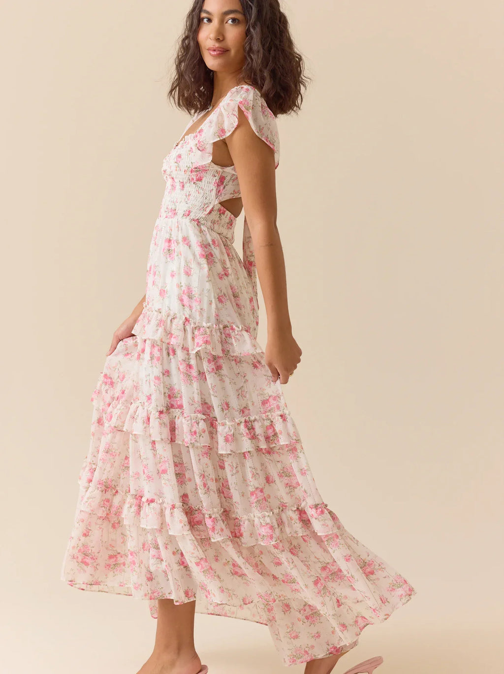 Korah Floral Maxi Dress