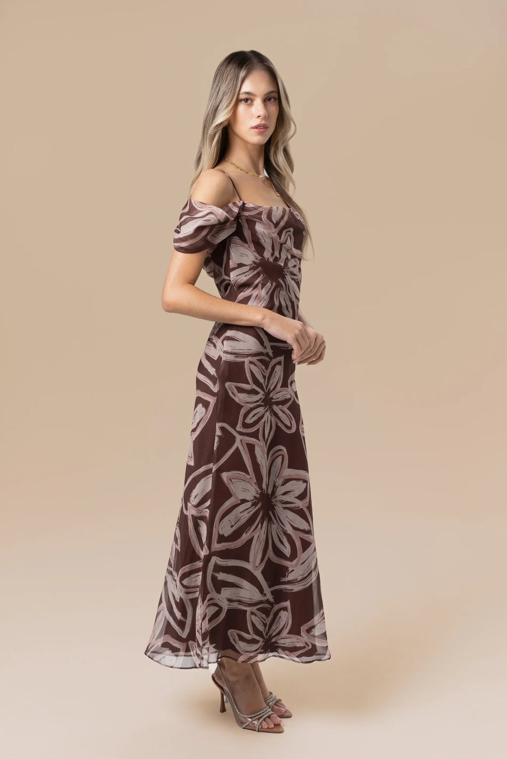 Juliette Off Shoulder Maxi Dress