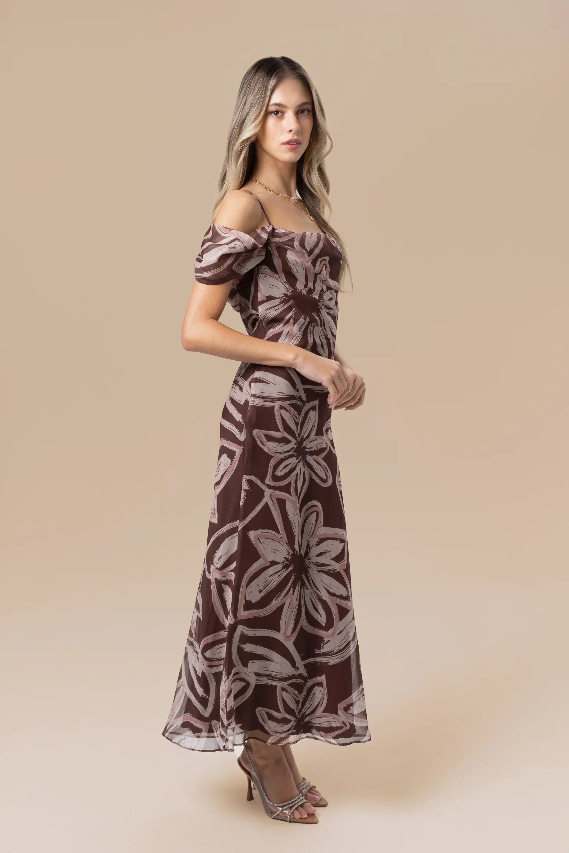 Juliette Off Shoulder Maxi Dress