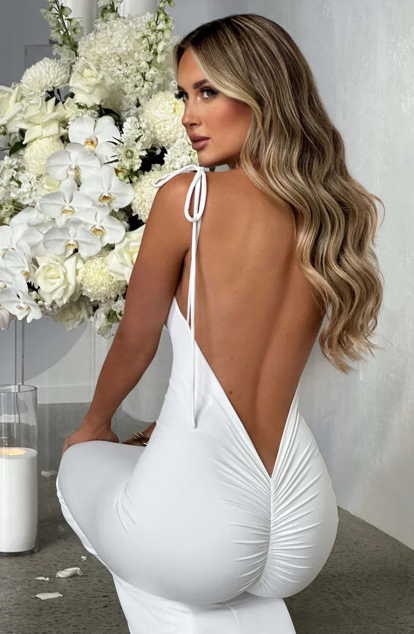 Sanya Maxi Dress - White