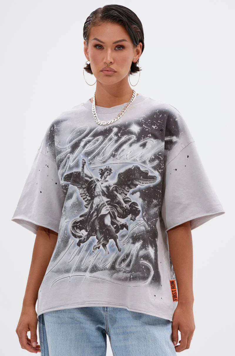 Bounce Back Oversized Tee