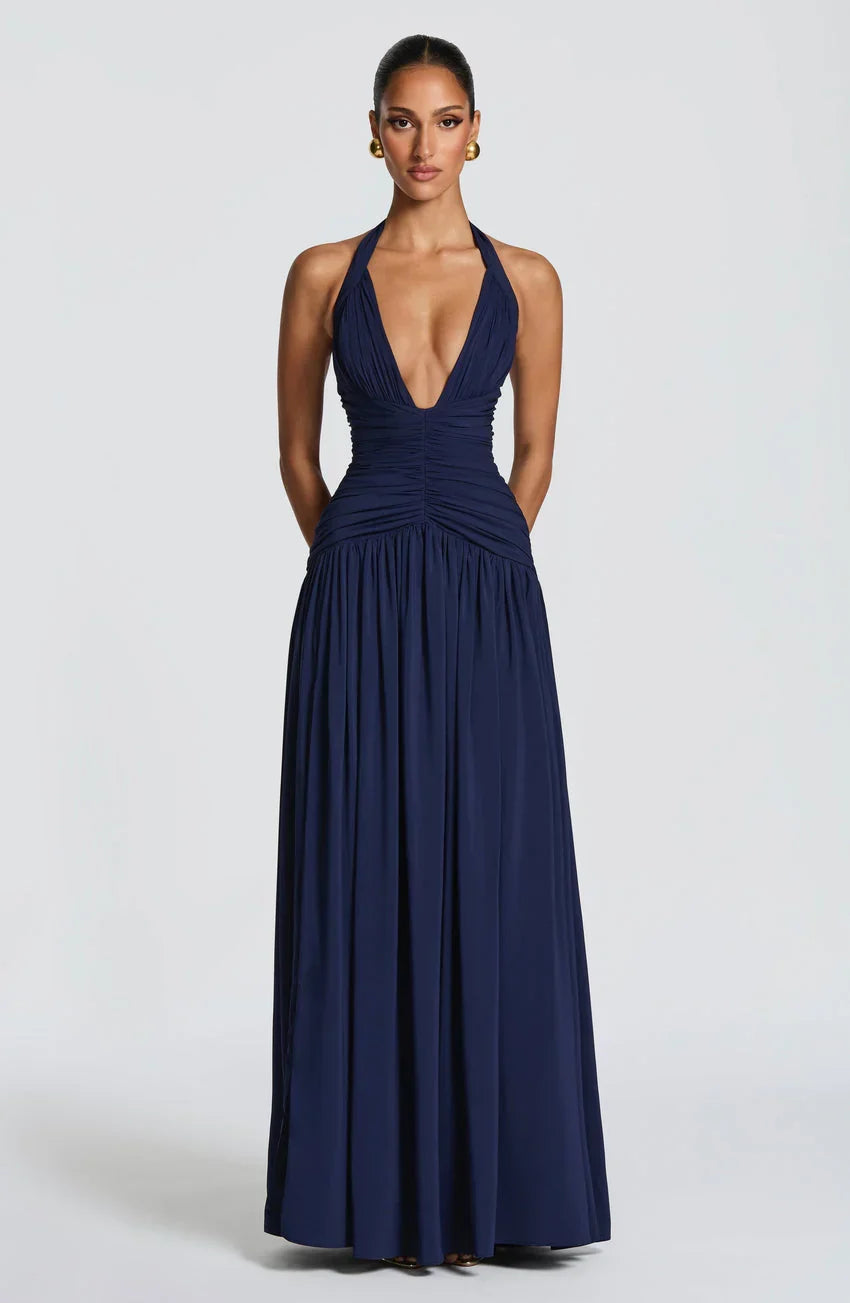 Amaris Maxi Dress - Navy