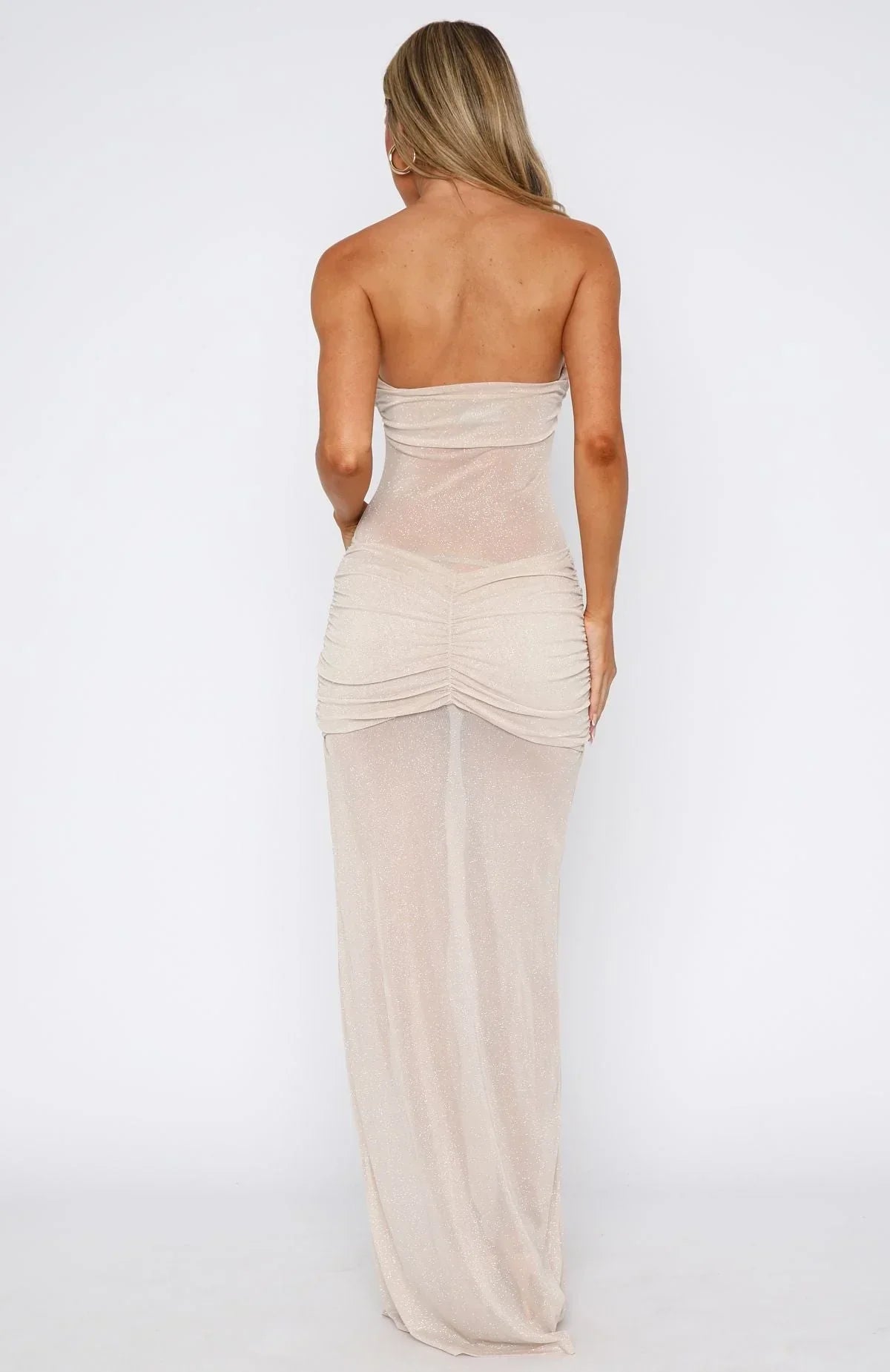 Sheer Grace Maxi Dress