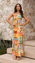 Cerilla Maxi Dress - Ashna Print